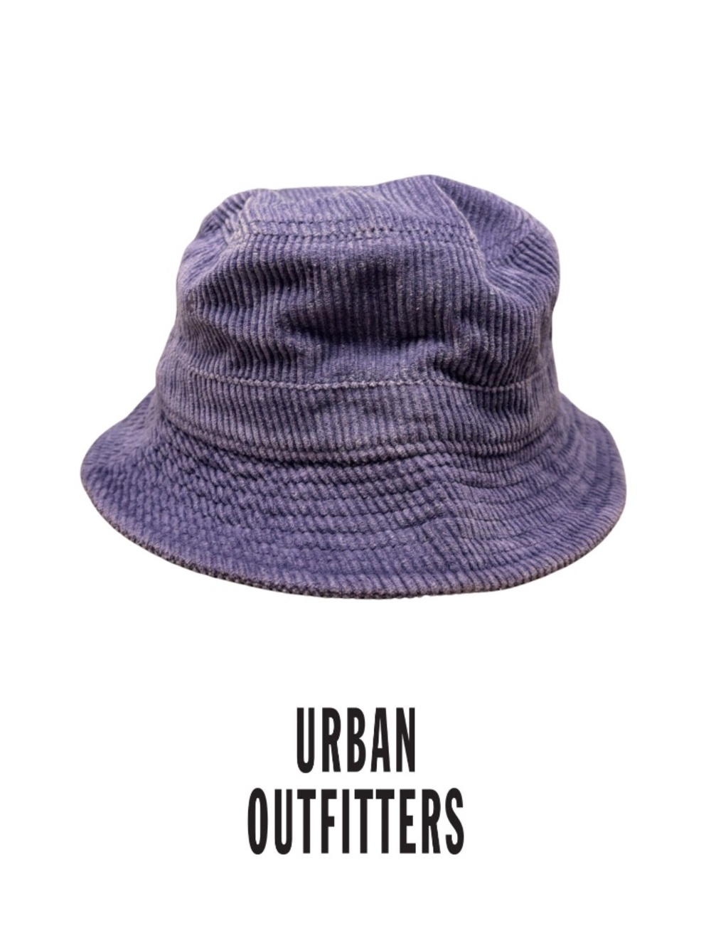 Urban Outfitters Purple Washed Corduroy Bucket Hat - Unisex